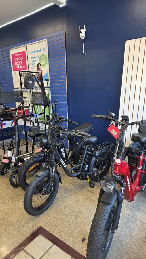 E-bikes and scooters for sale